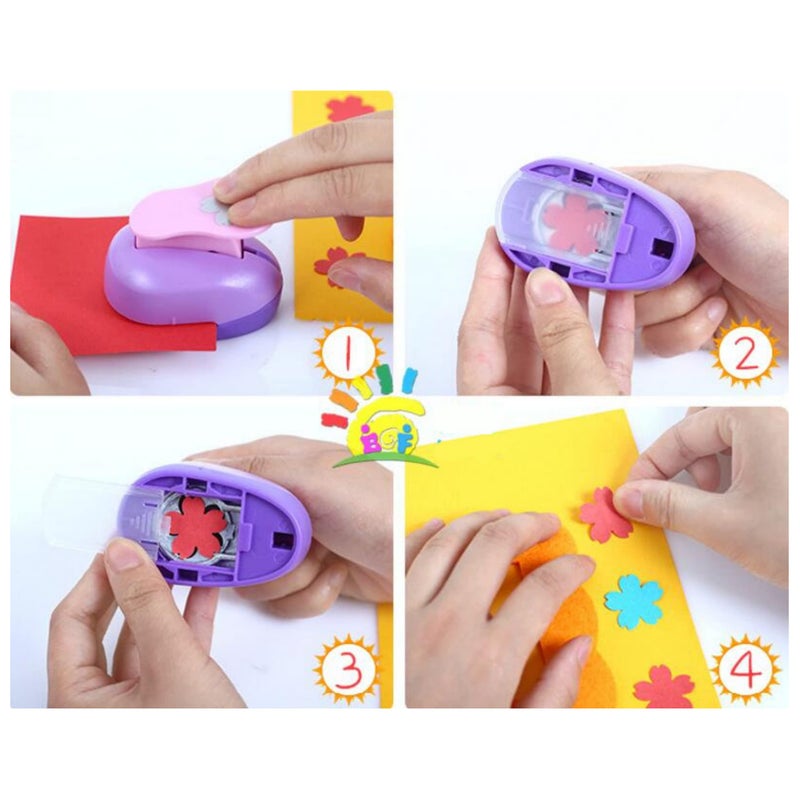 CADY Crafts Punch 1-Inch Paper Punches EVA Handmade Punches (Flower) - Image 2